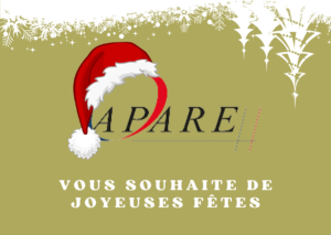 L'APARE vous souhaite un joyeux Noël !